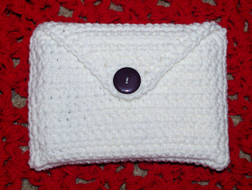 4 x 6 Index Card Holder Free Crochet Pattern