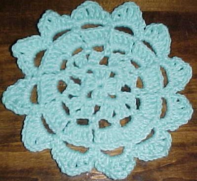 Arrow Tip Doily Crochet Pattern