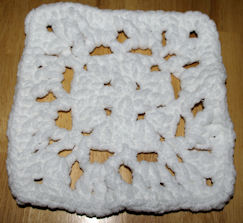 Baby Blanket Afghan Square Free Crochet Pattern