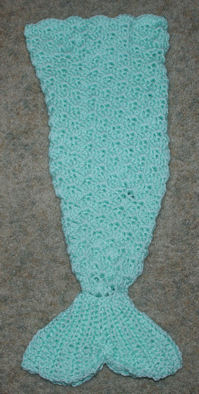 Baby Mermaid Tail Free Crochet Pattern