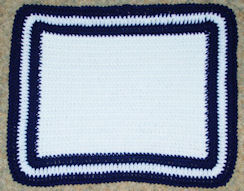 Basic Placemat Free Crochet Pattern