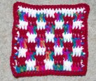 Boucan Stitch Pattern Afghan Square Crochet Pattern