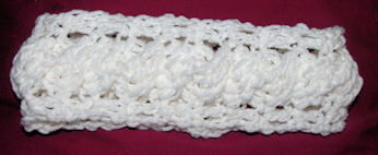 Cable Headband Free Crochet Pattern