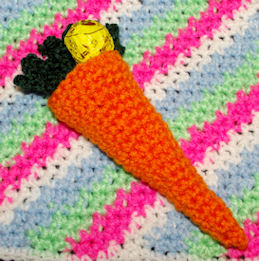 Carrot Candy Favor Free Crochet Pattern