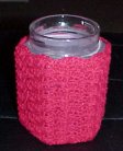Christmas Candle Cozy Crochet Pattern
