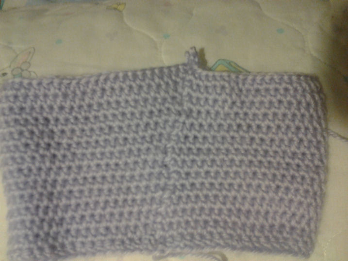 Dog Sweater Free Crochet Pattern - Uneven Rounds (Melissa's Photo)