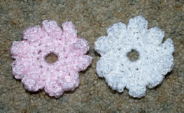 Flower Applique 2 Free Crochet Pattern
