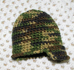 Gunner's Baby Hat Free Crochet Pattern 