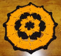 Halloween Doily Crochet Pattern