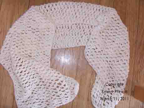 Lacy Summer Scarf Free Crochet Pattern