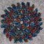 Leaf Tips Coaster Crochet Pattern