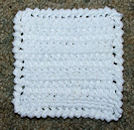 Linked Doubles Coaster Crochet Pattern