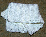 Linked Doubles Dishcloth Crochet Pattern