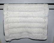 Linked Trebles Dish Towel Crochet Pattern