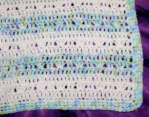 Melissa's Baby Afghan Free Crochet Pattern