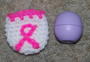 Pink Ribbon EOS Cozy Free Crochet Pattern