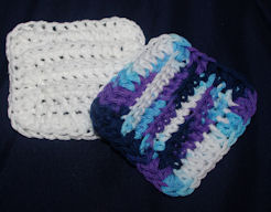 Ribbed Makeup Remover Pad Free Crochet Pattern Courtesy of Crochetnmore