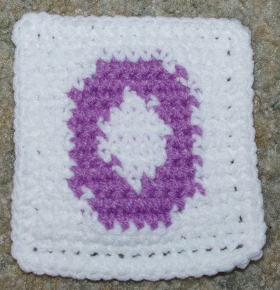 Row Count 0 Coaster Crochet Pattern