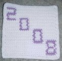 Row Count 2008 Afghan Square Crochet Pattern