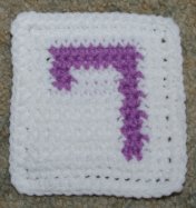 Row Count 7 Coaster Crochet Pattern