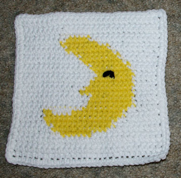 Row Count Moon Afghan Square Crochet Pattern
