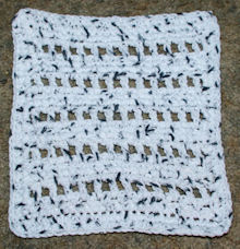 Salt and Pepper Dishcloth Free Crochet Pattern