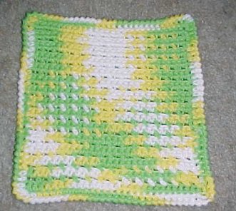 Sasha's Dishcloth Crochet Pattern