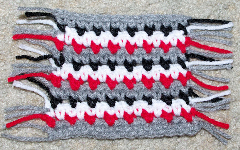 Scrap Happy Mug Rug Free Crochet Pattern