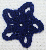Star Applique 2 Free Crochet Pattern