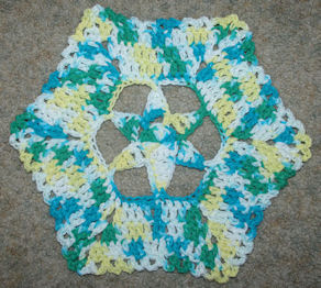 Star Centered Doily Free Crochet Pattern