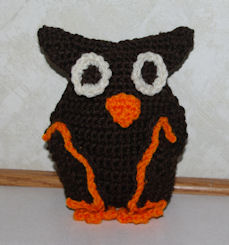 Stuffed Owl Free Crochet Pattern