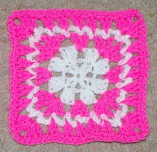 Summertime Afghan Square Free Crochet Pattern