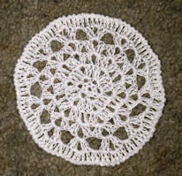 Thread Coaster Free Crochet Pattern