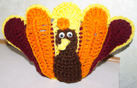 Turkey Table Topper Free Crochet Pattern