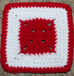 Valentine Afghan Square Free Crochet Pattern Courtesy of Crochet N More